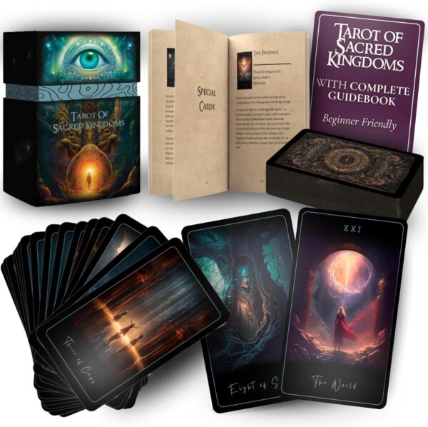 Earth Moon Magick The Tarot of Sacred Kingdoms Tarot Cards 