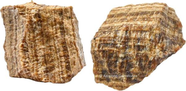 2 Pieces Aragonite Raw Crystals and Healing Stones