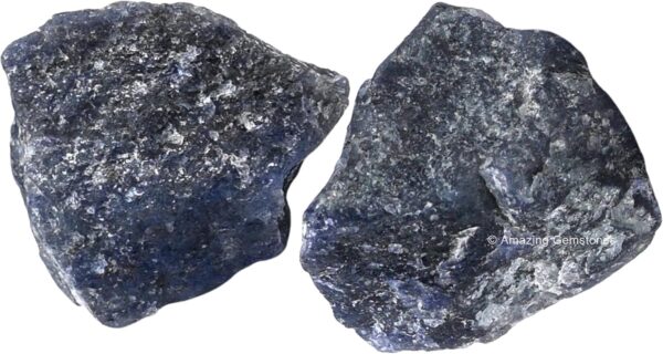 2 Pieces Blue Aventurine Raw Crystals and Healing Stones